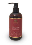 Pomegranate Body Wash w/Pump 8oz - Abba Oils Ltd